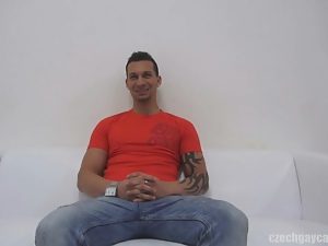 Sample masturbation Michael on the Czech Gay Casting