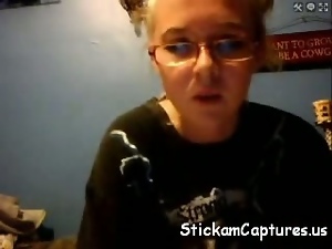 Webcam nerdy amateur