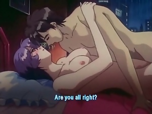 Anime couple has erotic lovemaking session