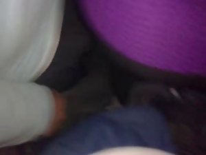 Encoxada 199: 18 years old blond baby cornered on da subway