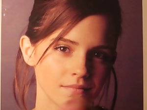 Emma Watson Cum Tribute Bukkake No.1