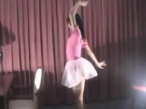 Asian Ballerina demonstrates us her secret