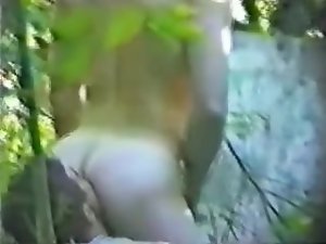 hidden cam in woods