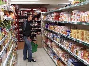 Fuck in a supermarket