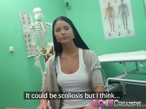 Love Creampie Doctor accepts advantage of extremely large tits Czech female in surgery