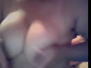 btw cutie showing knockers on webcam