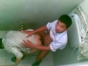 Arabic Young men Public Toilet