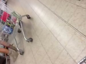 Filthy Cougar in the supermarket