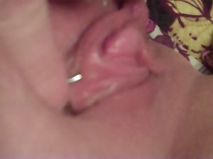 rubbing my swollen clit and fingering my fresh fanny