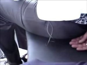 GROPED Pretty Butt IN THE BUS