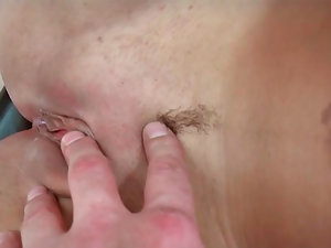 Samante getting deeply stuffed and receiving cum on her face