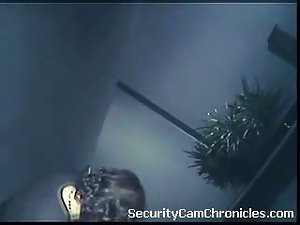 Filthy Banging Security Camera Spy