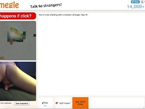 Twink shows ass on omegle