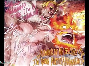 all might and endeavor gay porn comic