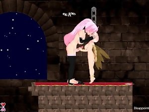 Fallen Angel Marielle Ascend the Hermaphroditism Tower Manga porn Fuck-fest Game Platformer
