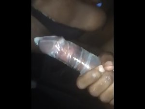 Stud gets head from stripper/Snap converse perv in the back seat