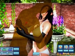 tutorial honey select how download and install tifa from FF mobius