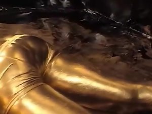 Dripping and Filthy - Gold and silver