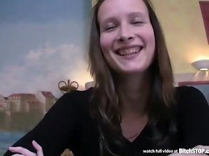 Cunt STOP - 25-year-old Czech chick with wild vagina